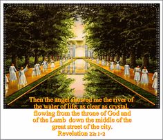 He showed me a river of the water of life Rev 22 R22tre10