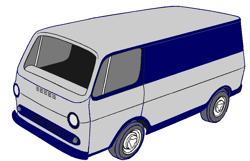 Paint a VW van for motivation 1stwir10