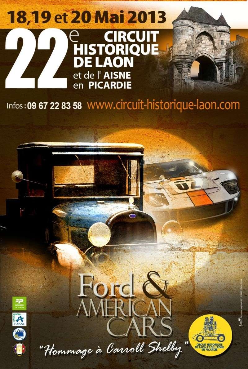 Fords au circuit historique de Laon (02) Affich10