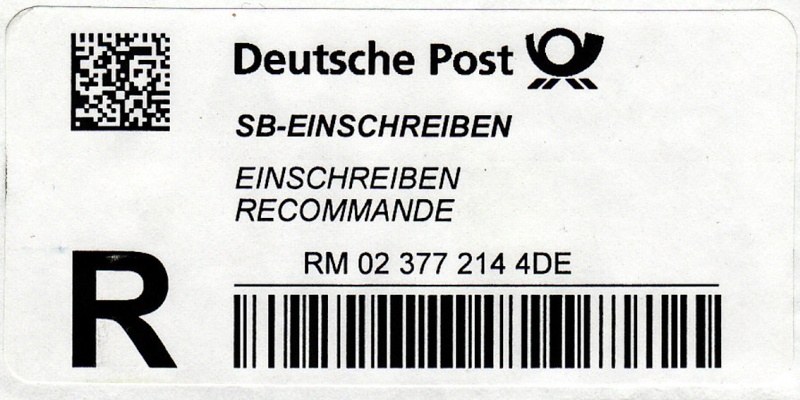 Reco-Aufkleber der Deutschen Post Img0110
