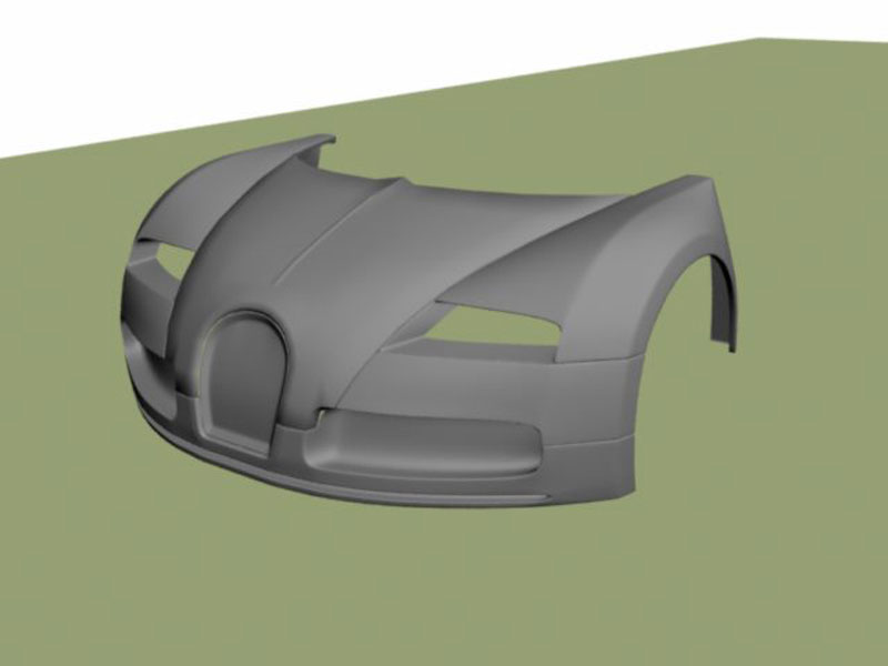 Modeling Bugatti Veyron Bugatt16