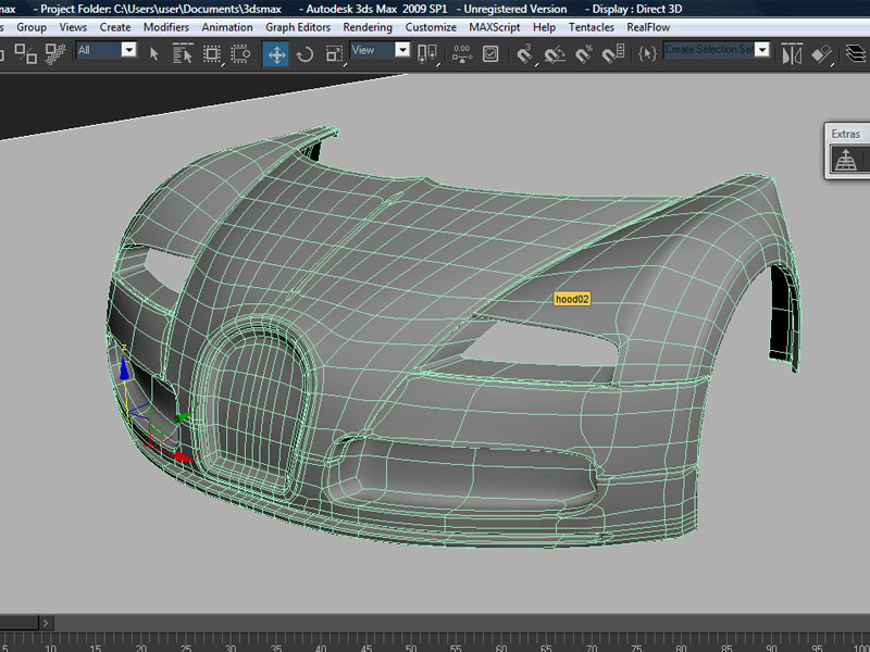 Modeling Bugatti Veyron Bugatt17