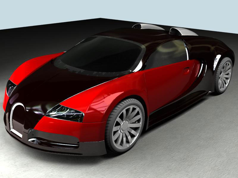 Modeling Bugatti Veyron Test-r10