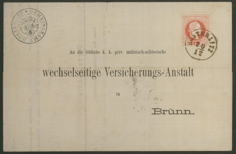 Osterreich - Freimarken-Ausgabe 1867 : Kopfbildnis Kaiser Franz Joseph I - Seite 2 Hoster11