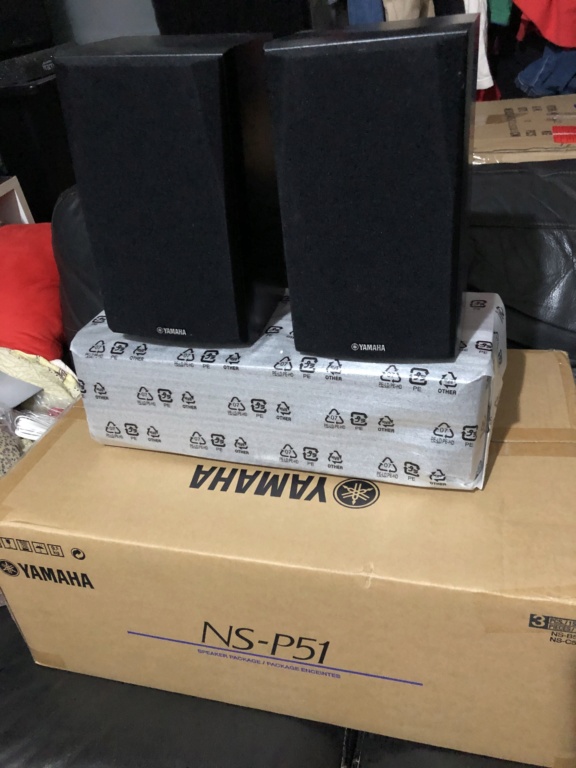 Yamaha NS-P51 Center & Left/Right Speakers (Used) Img_3110