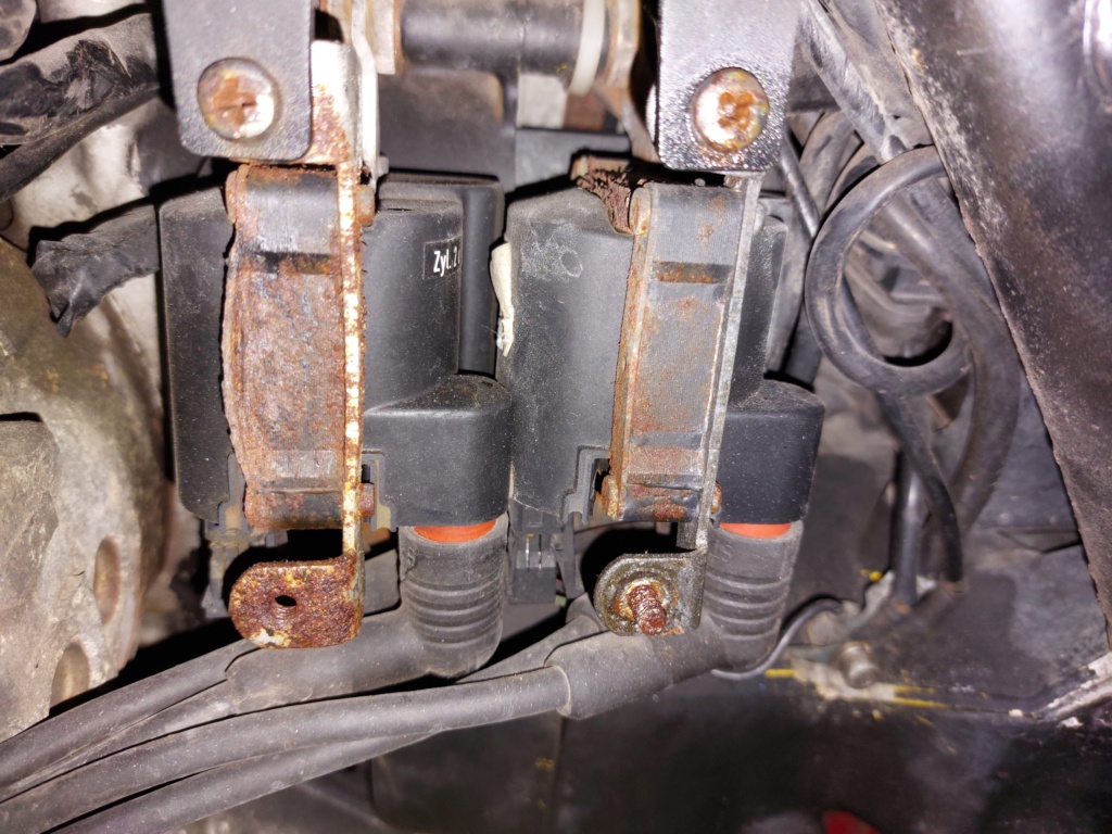 1985 K100RS. Newer style coil problem? 20230913