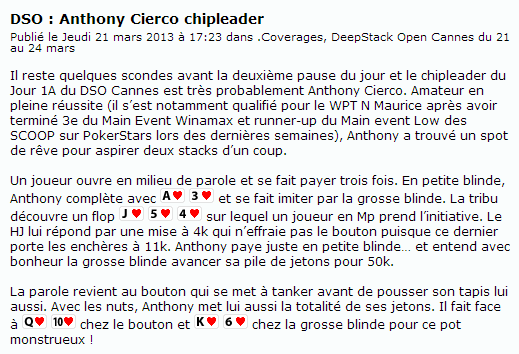 DSO cannes 2013 : Anthony Cierco chipleader !!! Cheap_10