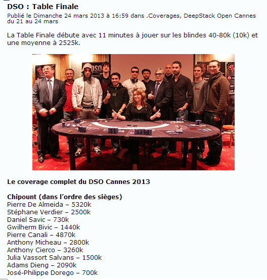 DSO cannes 2013 : Anthony Cierco chipleader !!! Dso_310