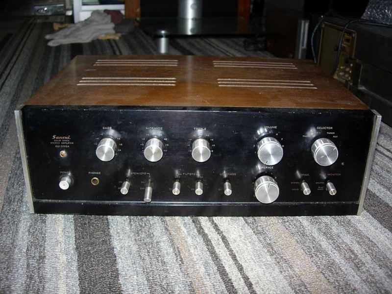 Sansui AU-555A Integrated Amplifier (Used) SOLD Sansui10
