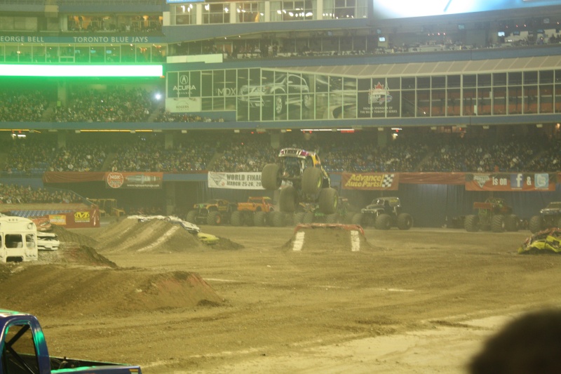 Monster Jam: Sunday January 23rd at the Roger's Center in Toronto. Img_0018