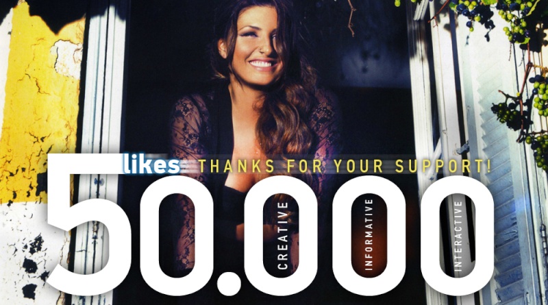 Our page on Facebook has reached 50.000+ likes! 12310