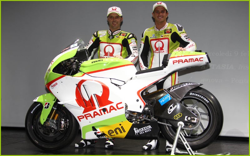 La Ducati de Randy De Puniet présentée Pramac11