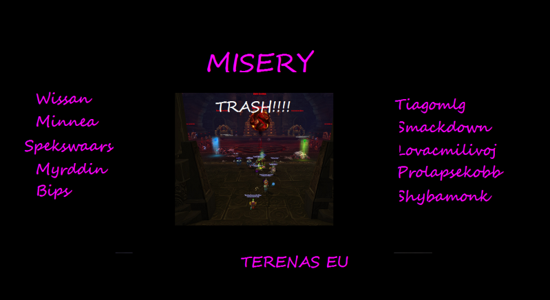 Misery guild terenas - Portal Trash10