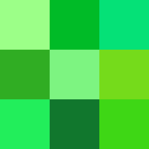 Langage des couleurs  Vert10