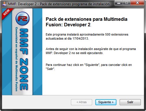 MMF: Developer 2 - Pack de extensiones [17/04/2013] Previe10