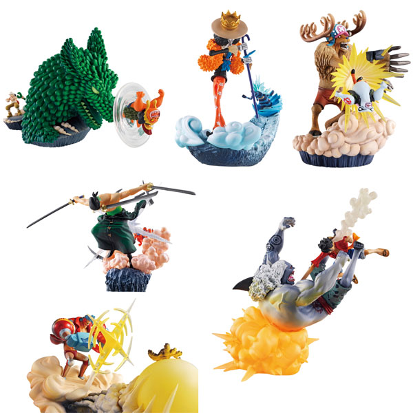 [Figurine] Log Box - Sorezore no Seichou Hen (One Piece) Fig-co10