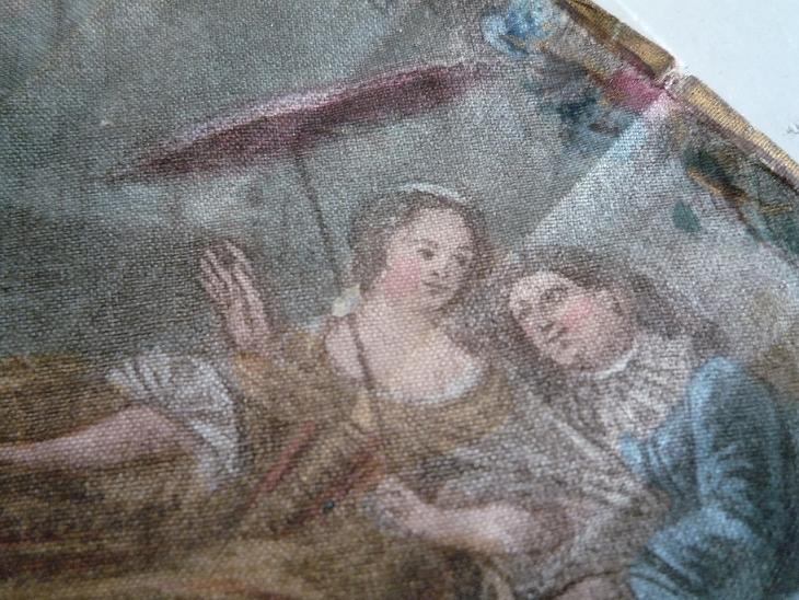 Un éventail scène galante 021e10