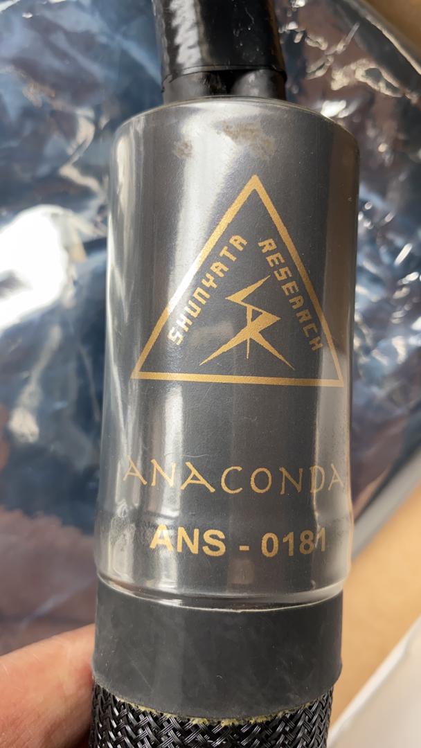 Shunyata Research Anaconda Speaker Cable [SOLD] 1ed50b10