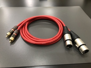 Canare Balanced XLR and RCA Interconnect Cable Img_0127