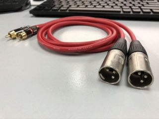 Canare Balanced XLR and RCA Interconnect Cable Img_0314