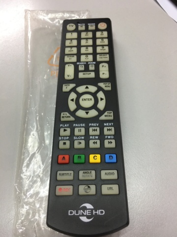 Dune HD Media Player Remote Control Img_1713
