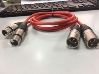 Canare Balanced XLR and RCA Interconnect Cable Img_2114