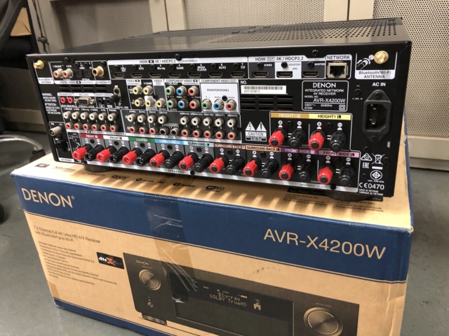 Denon AVR-X4200W / Atmos / DTS:X / 4K / Dolby Vision [SOLD]