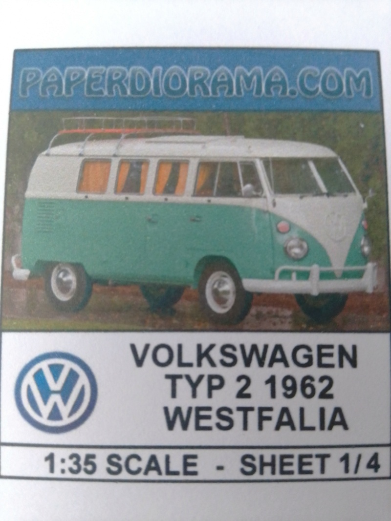  1962' VW Type 2 Westfalia / Paperdiorama, 1:35 Img_2158
