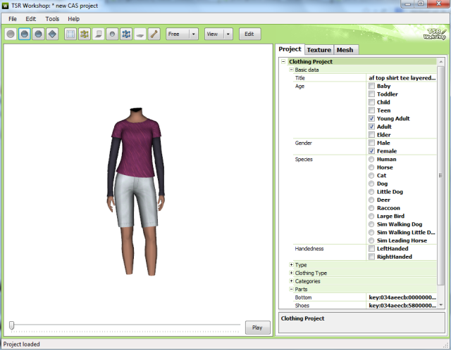 [Débutant] - Sims 3 - Atelier de créations de vêtements avec le TSRW Sans_t12