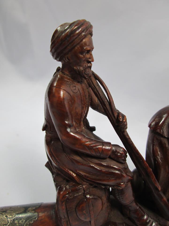 Pipe sculptée - Figuration d'une scène historique : le Duc d'Aumale and Abd el-Kader - 1850 60196310