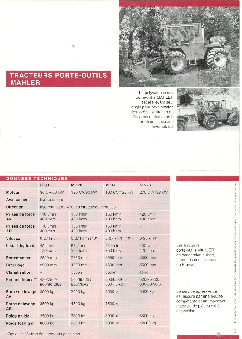 tracteur originaux : de  tracteur Chapuis a Chaptrac - CLAAS Xerion -Mahleur-- Versatile -BIMA Numari22