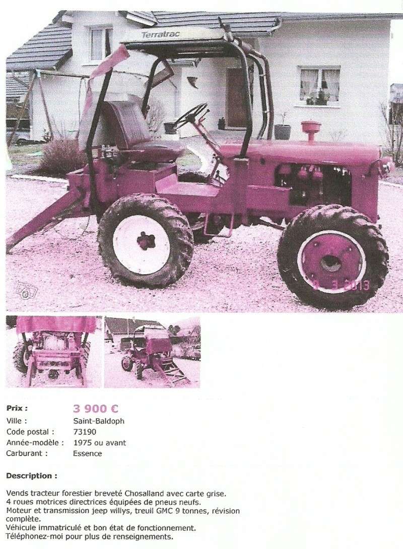 tracteur originaux : de  tracteur Chapuis a Chaptrac - CLAAS Xerion -Mahleur-- Versatile -BIMA Numari38