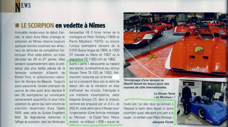 Rénovation Sport Proto Nissan Tame TA120 (MAJ 16/04/2014) - Page 7 Articl11