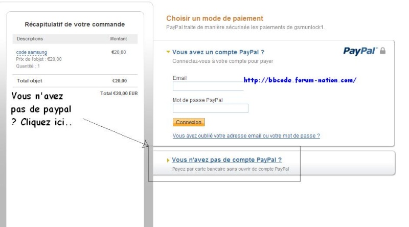 vous ne possedez pas de compte paypal  Paypal12