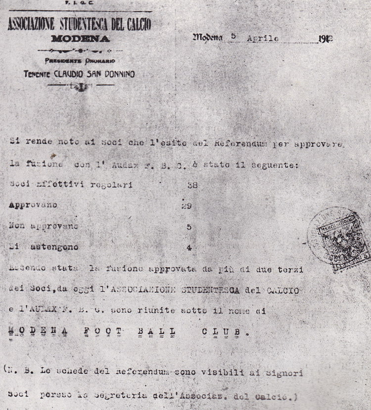 Centenario Modena Football Club 1912_a11