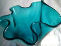 Large Blue Freeform ruffle vase identification Ruffle11