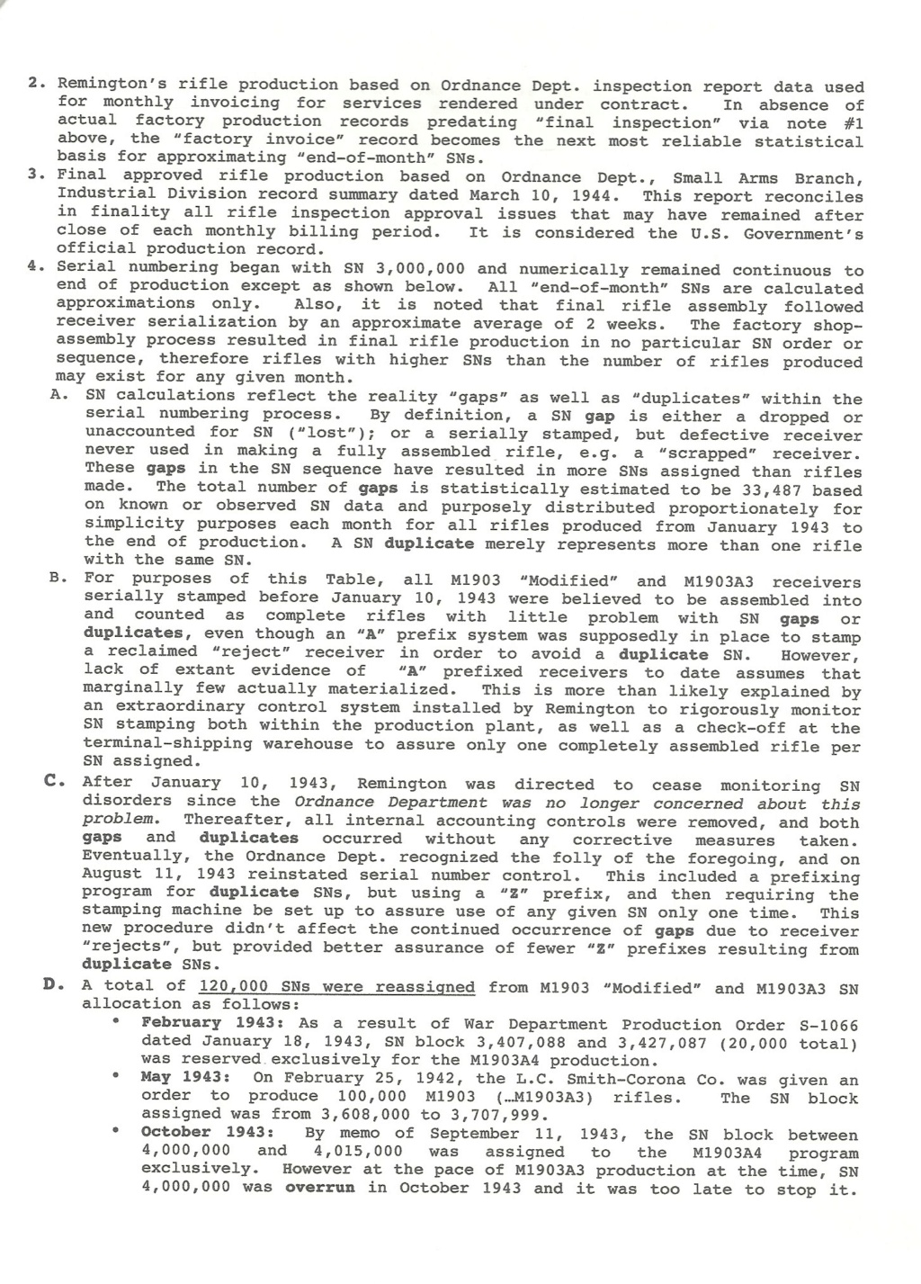 Les 1903 parachutés au Vercors et histoire et évolutions des 1903 Remington - Page 3 Spring17