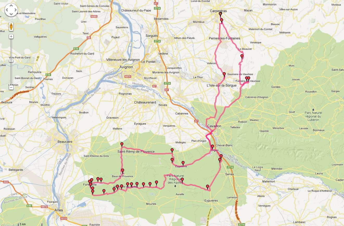 Dossier d'inscription rassemblement  "Alpilles - Ventoux - Luberon Tour 2013" Alpill11