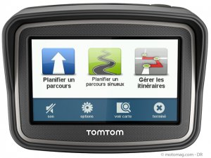 GPS moto : le TomTom Rider V4 arrive Arton110