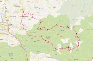 Itinéraires des parcours du Rassemblement 2013 pour GPS Tomtom et Garmin à télécharger Lubaro13