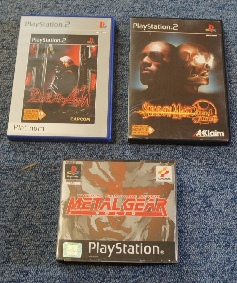[VDS] jeux PS1 Metal Gear Solid et jeux PS2 Sony10