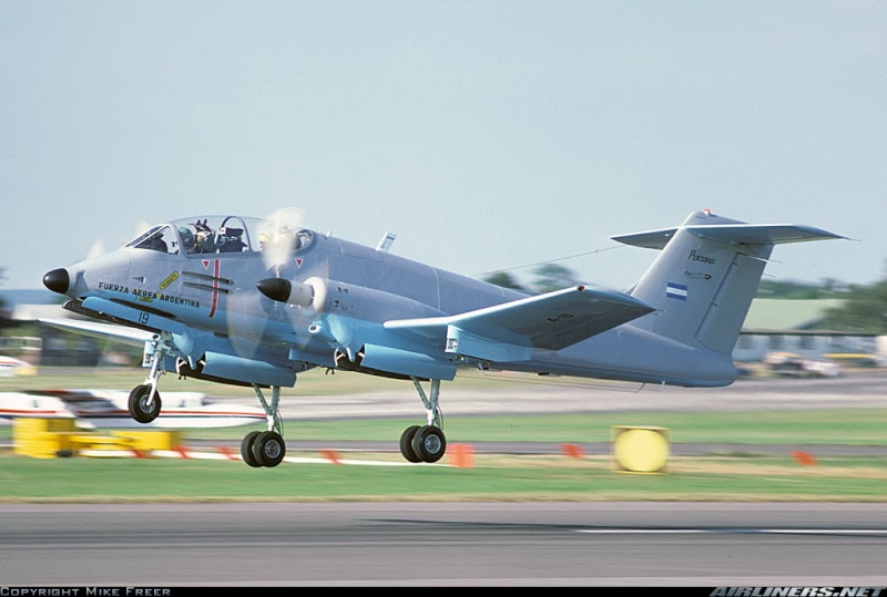 Guerre aérienne aux Malouines : acte IV : IA 58A PUCARA Brigada Aérea 3 12978510