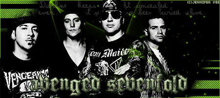 Avenged Sevenfold Signatures. [Jimmy One Added] A7x-si10