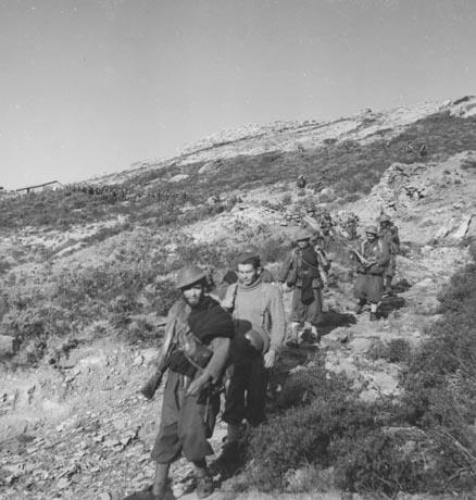 Italiens, la Reichsfuhrer, et les Goumiers en Corse . C37g110