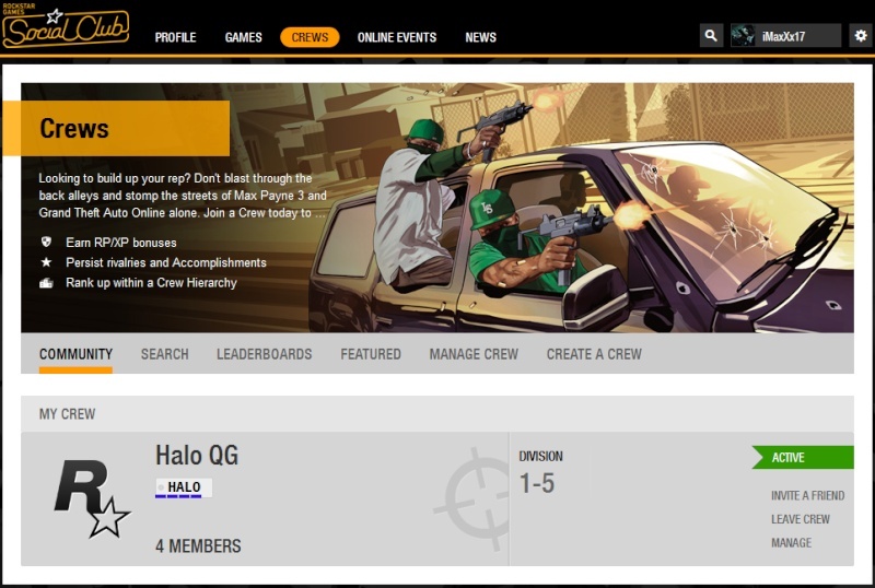 Rejoignez le Clan "HaloQG" sur GTA V ! Social10