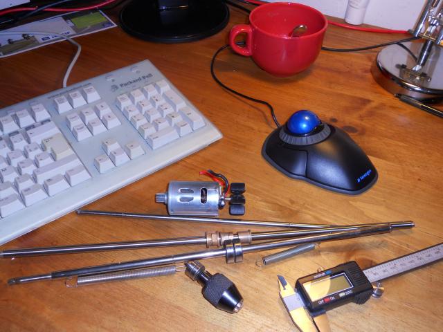 Perceuse pour PCB avec de la récup Matos_10