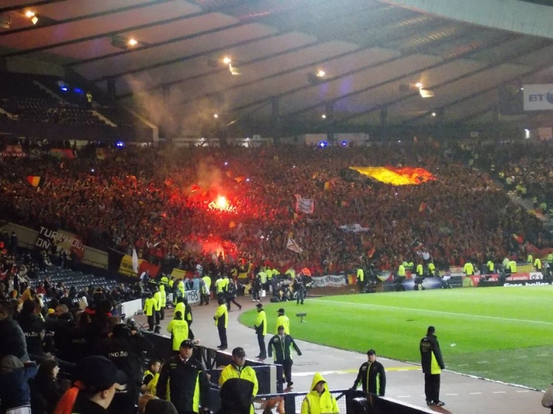 Le pavillon de notre marine était à Glasgow hier :-) 12368410