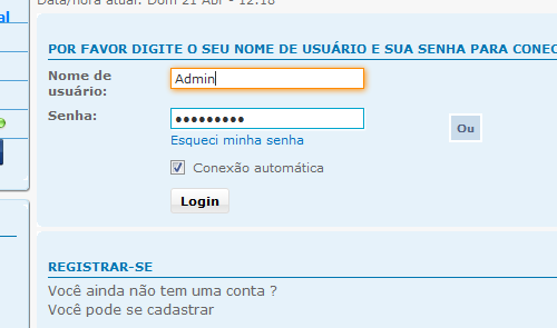 O segredo do Painel de Controle - Bizur do Robson Login10