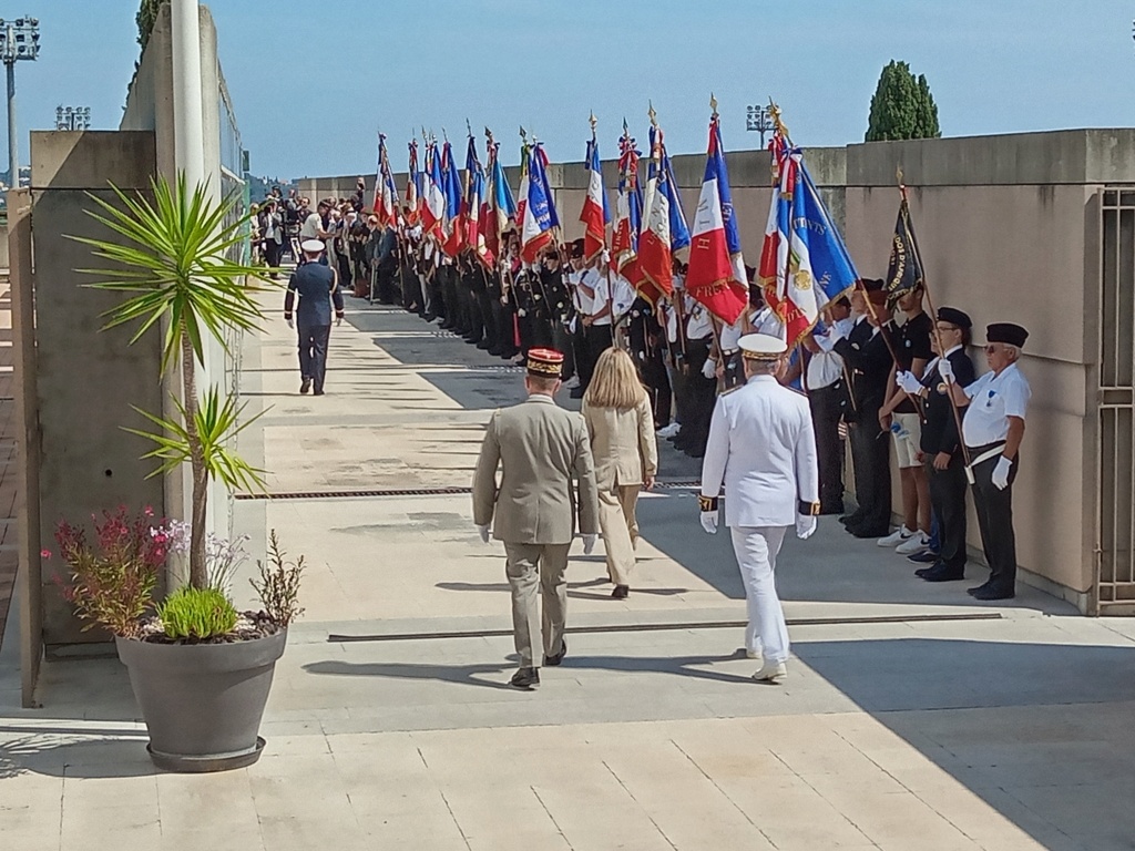 HOMMAGE AUX MORTS EN INDOCHINE A FREJUS LE 8 JUIN 2023 Mme_mi11