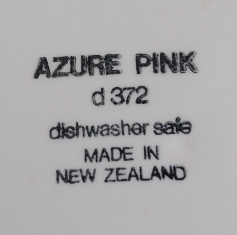 genuine ironstone Pumpkin version of fantasy and azure pink - This is Marina d256 10210